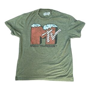 Men’s Large Retro Style MTV Old Navy T Shirt